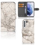 Folder Coque Samsung Galaxy S22 Marble Beige