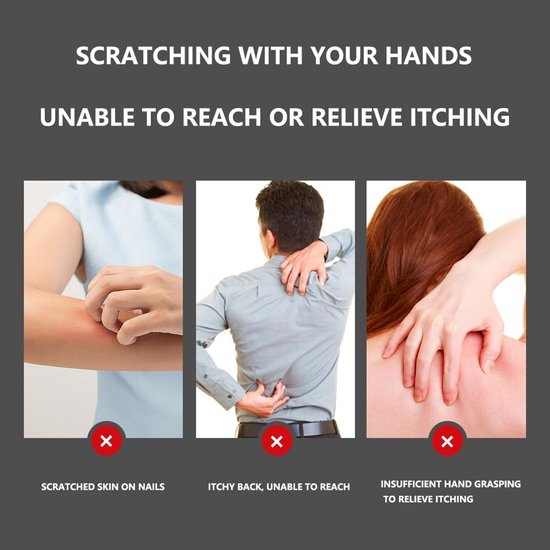 Telescopische rugkrabber - Perfect voor rug- en hoofdmassage — afbeelding 3