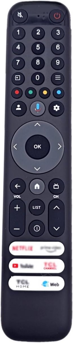 Vervangende afstandsbediening voor LED-LCD-TV met spraakbesturing