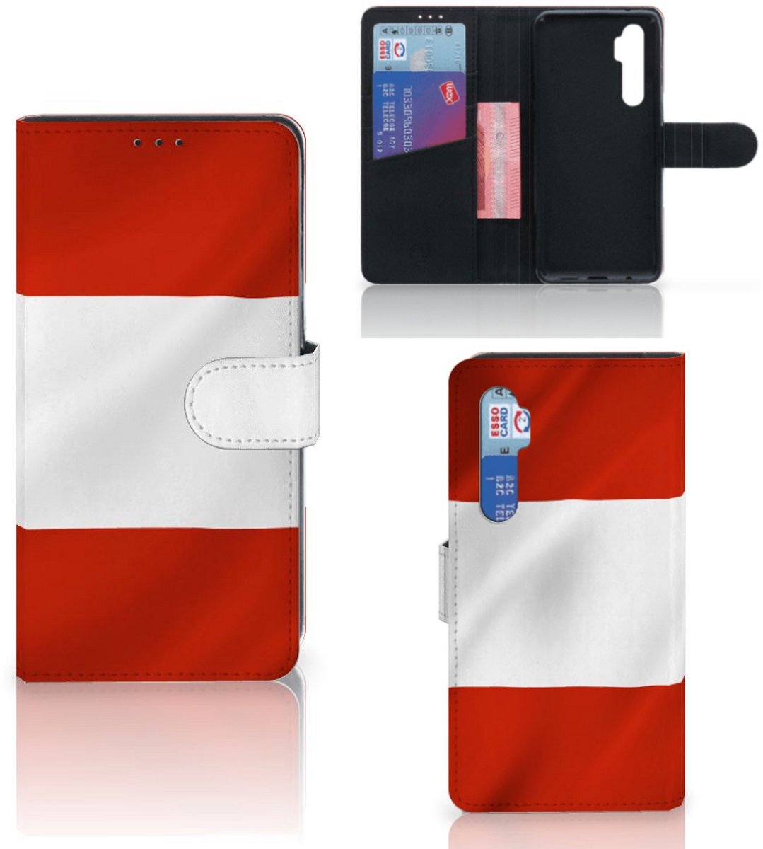 Xiaomi Mi Note 10 Lite Bookstyle Case Oostenrijk