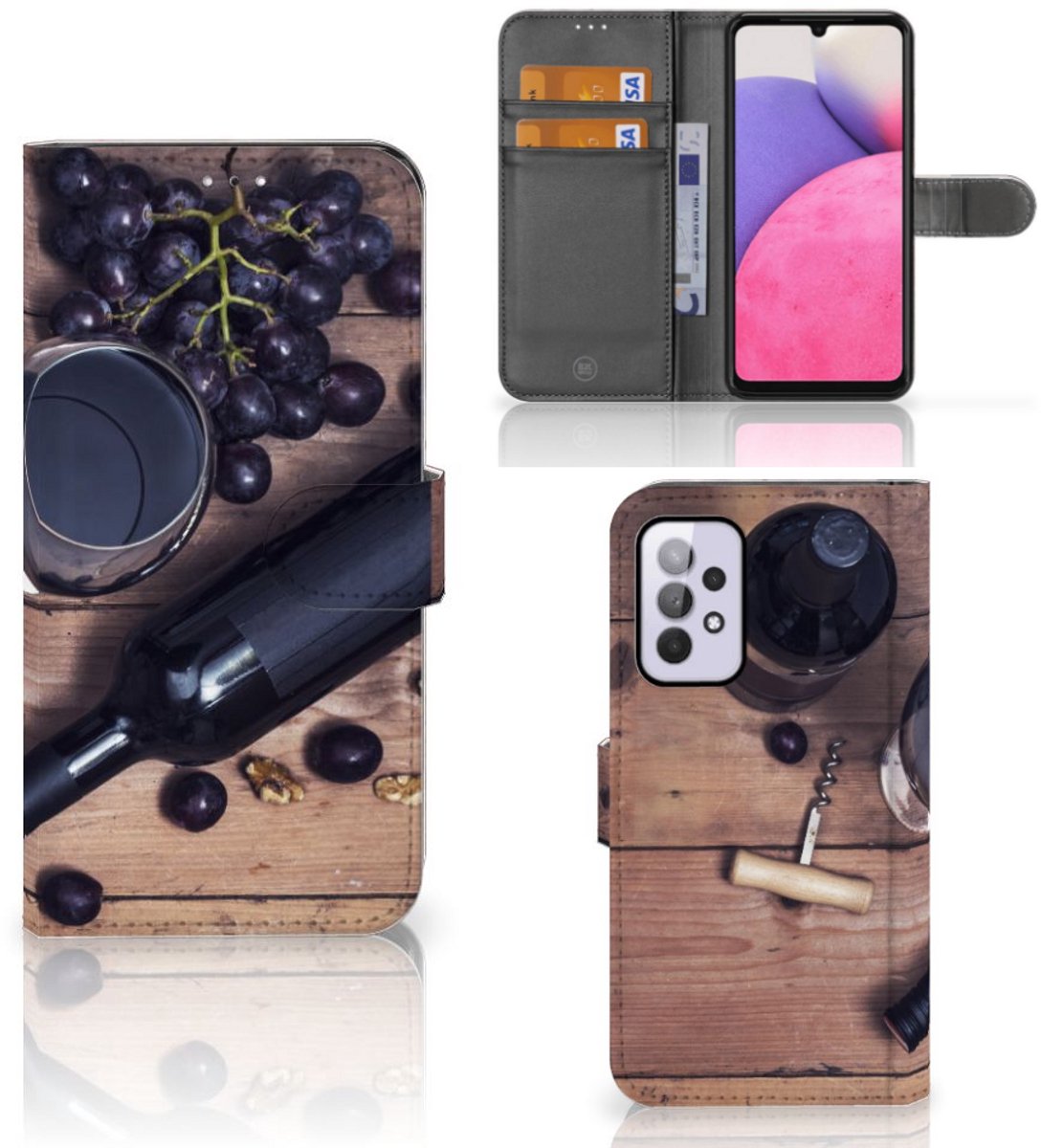 Samsung Galaxy A33 5G Book Cover Wijn