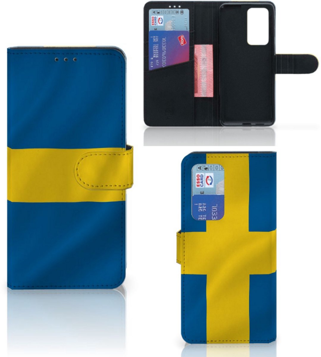 Huawei P40 Pro Bookstyle Case Zweden