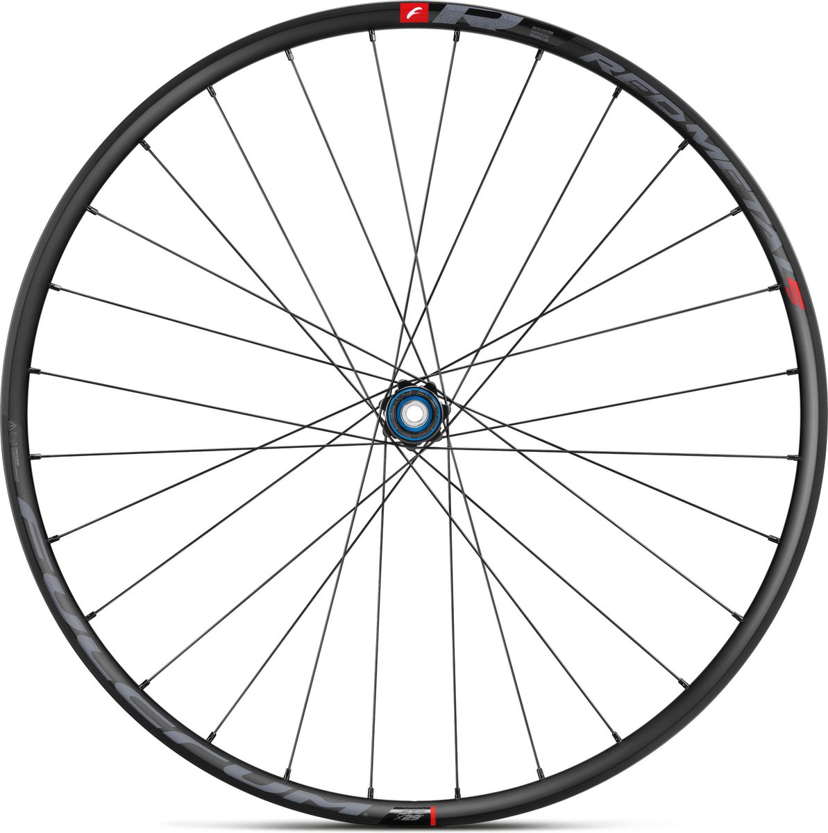 Fulcrum Red Zone 5 Metaal Wielset 29'' - Draadband - Voorwiel 15x110 - Achterwiel 12x148mm - 2-Way Fit - Boost HG11 - Schijfrem centerlock