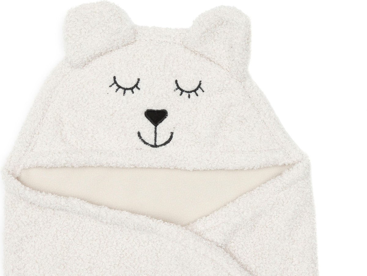 Jollein Wikkeldeken Bear Boucle Biscuit Jollein Wikkeldeken Bear Boucle Biscuit