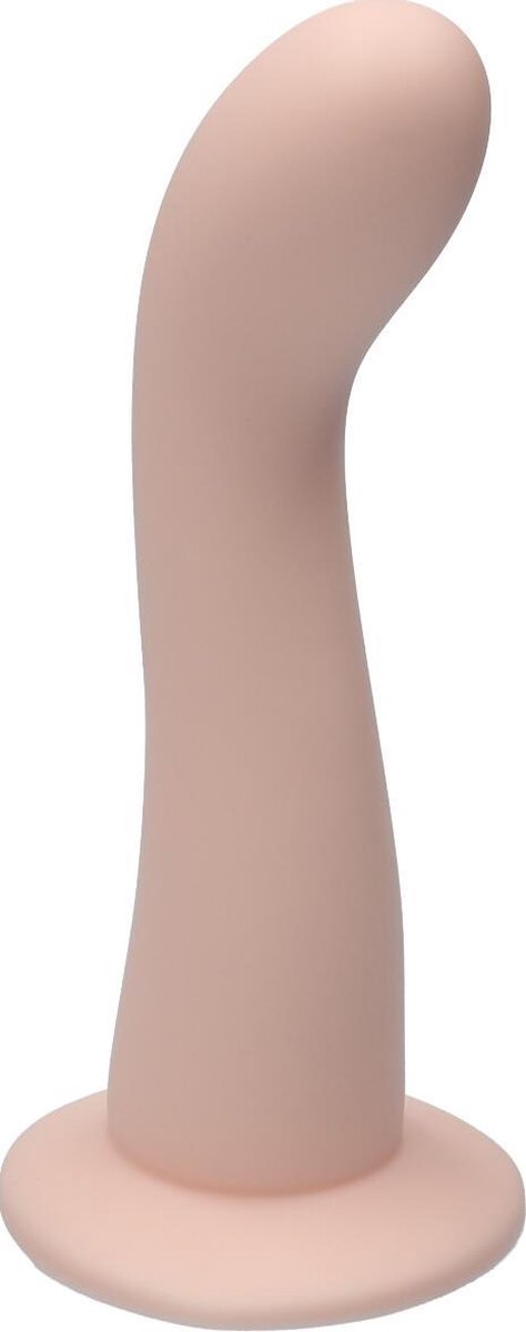 Goedkoopste Ylva & Dite - Swan - Siliconen G-spot / Anale dildo - Made in Holland - Pastel Oranje