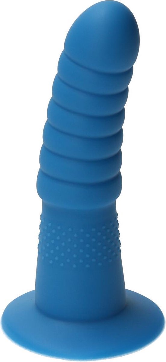 Goedkoopste Ylva & Dite - Aria - Siliconen Anale / Vaginale dildo - Made in Holland - Licht Blauw