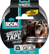 Bison Grizzly ruban argent rouleau 10 mtr