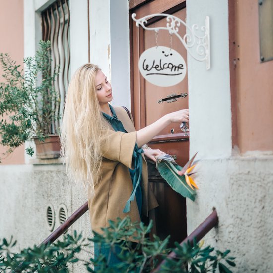 Enseigne en fonte Relaxdays - enseigne de bienvenue vintage - enseigne de magasin classique - enseigne nominative