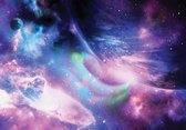 Fotobehang - Vlies Behang - Planeten in het Universum - Ruimte - Space - Galaxy - Universum - 312 x 219 cm