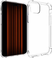iMoshion Hoesje Geschikt voor iPhone 15 Plus Hoesje Siliconen - iMoshion Shockproof Case - Transparant