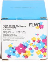 FLWR - Cartridges / HP 963XL multipack / zwart en kleur / Geschikt voor HP