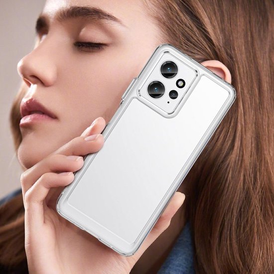 Mobigear Crystal - Coque Xiaomi Redmi Note 12 Coque Arrière Rigide