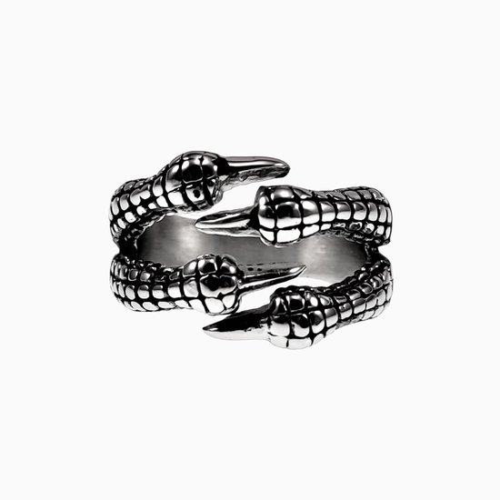 meditoys · Ring van roestvrij staal voor heren · Sigelring · Breedte: 12,0 mm · mannelijke stijl
