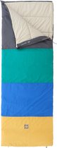NOMAD® Blazer Multicolour Slaapzak | Linkssluitend | Groen | Katoen | Gerecycled Polyester vulling | Incl Hoes