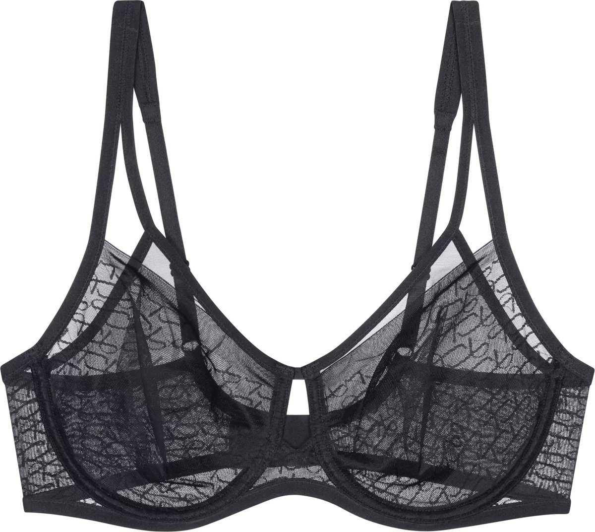 Triumph Signature Sheer W01 EX Dames Beha - Zwart
