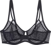 Triumph Signature Sheer W01 EX Dames Beha - Zwart - Maat H075