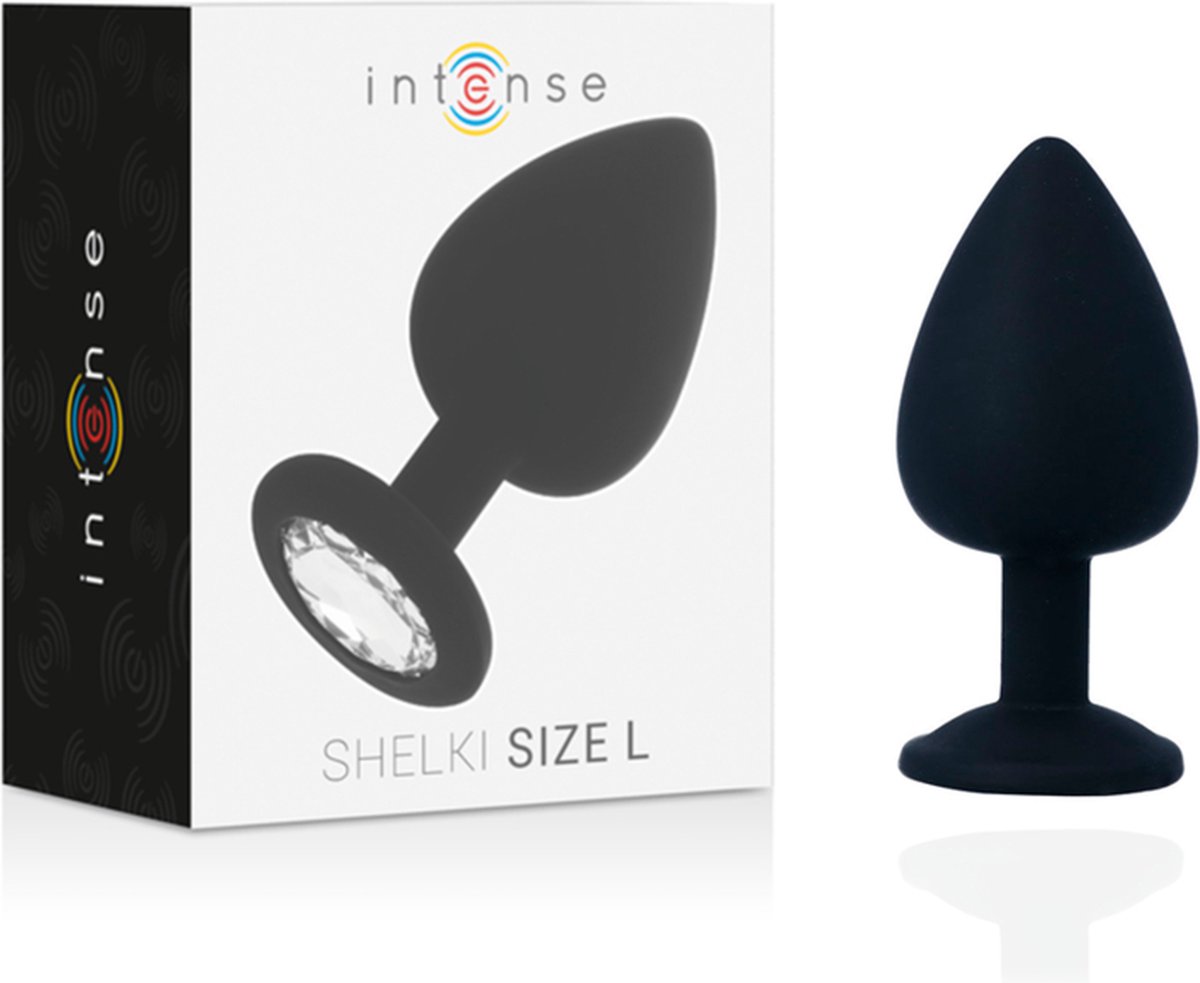 INTENSE ANAL TOYS | Intense Shelki L Plug Anal Black