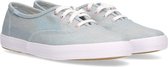 Keds Dames Veterschoenen Champion Denim Leather Blue - Blauw - maat 41