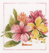 Kit de comptage Bouquet d'amaryllis - Lanarte - PN-0157495