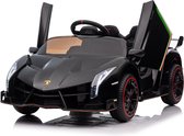 Lamborghini Veneno - Elektrische kinderauto - 12V Accu Auto - Voor Jongens en Meisjes - Afstandsbediening - Zwart