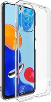 IMAK TPU Back Cover - Geschikt voor Xiaomi Redmi Note 11 / 11S 4G Hoesje - Transparant