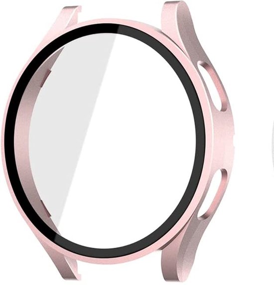 Screen protector case voor Samsung Galaxy Watch 4 - 40mm - Rose gold