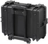 Gaffergear camera koffer 050 zwart trolley uitvoering  incl. plukschuim    -  44,500000  x 25,800000 x 25,800000 cm (BxDxH)