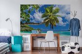 REINDERS Tropisch Strand - Fotobehang - 254x184cm