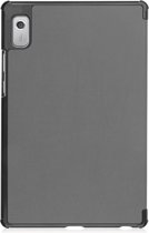 Hoes Geschikt voor Lenovo Tab M9 Hoes Tri-fold Tablet Hoesje Case Met Screenprotector - Hoesje Geschikt voor Lenovo Tab M9 Hoesje Hardcover Bookcase - Grijs