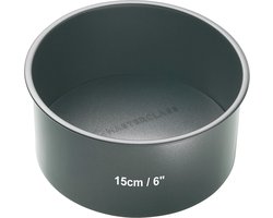 Masterclass Diepe Ronde Cakevorm Met Antiaanbaklaag - 15 cm (6 ")