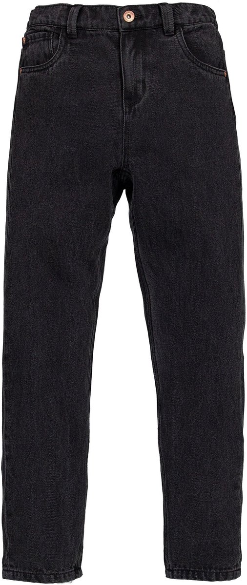 GARCIA Evelin Meisjes Mom Fit Jeans Zwart - Maat 134