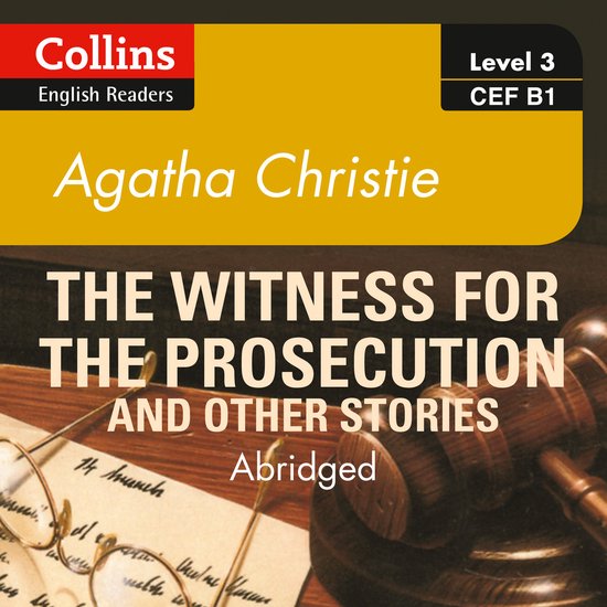 Collins Agatha Christie ELT Readers- Witness for the Prosecu ... - cover
