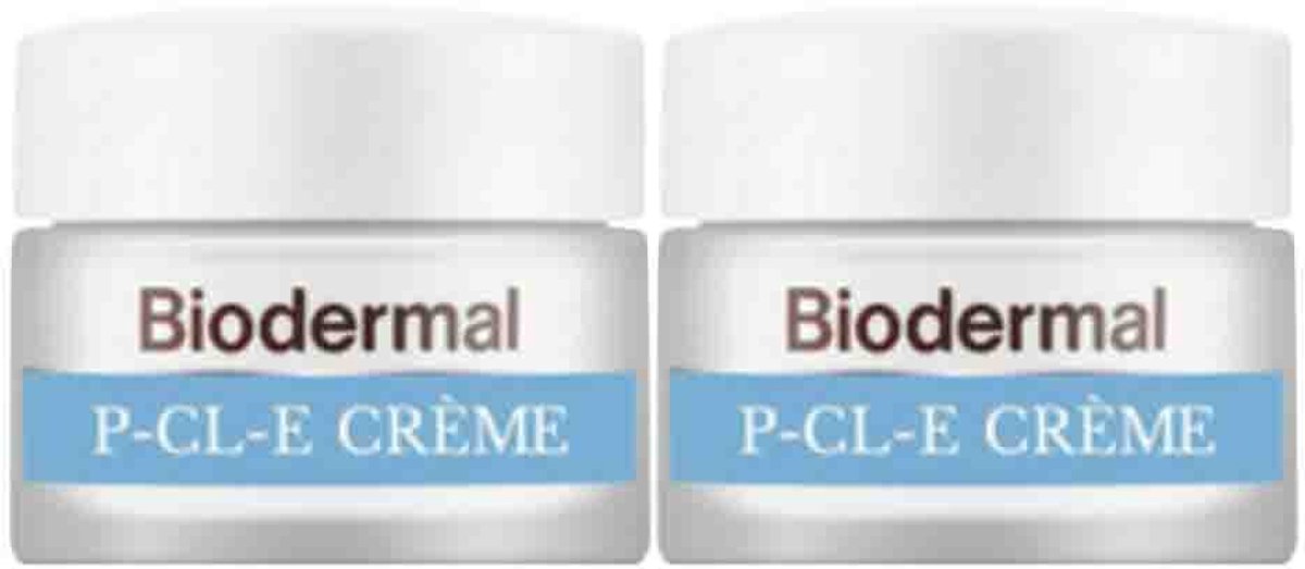 Biodermal P-CL-E Crème - 2 x 50 ml - Voordeelverpakking
