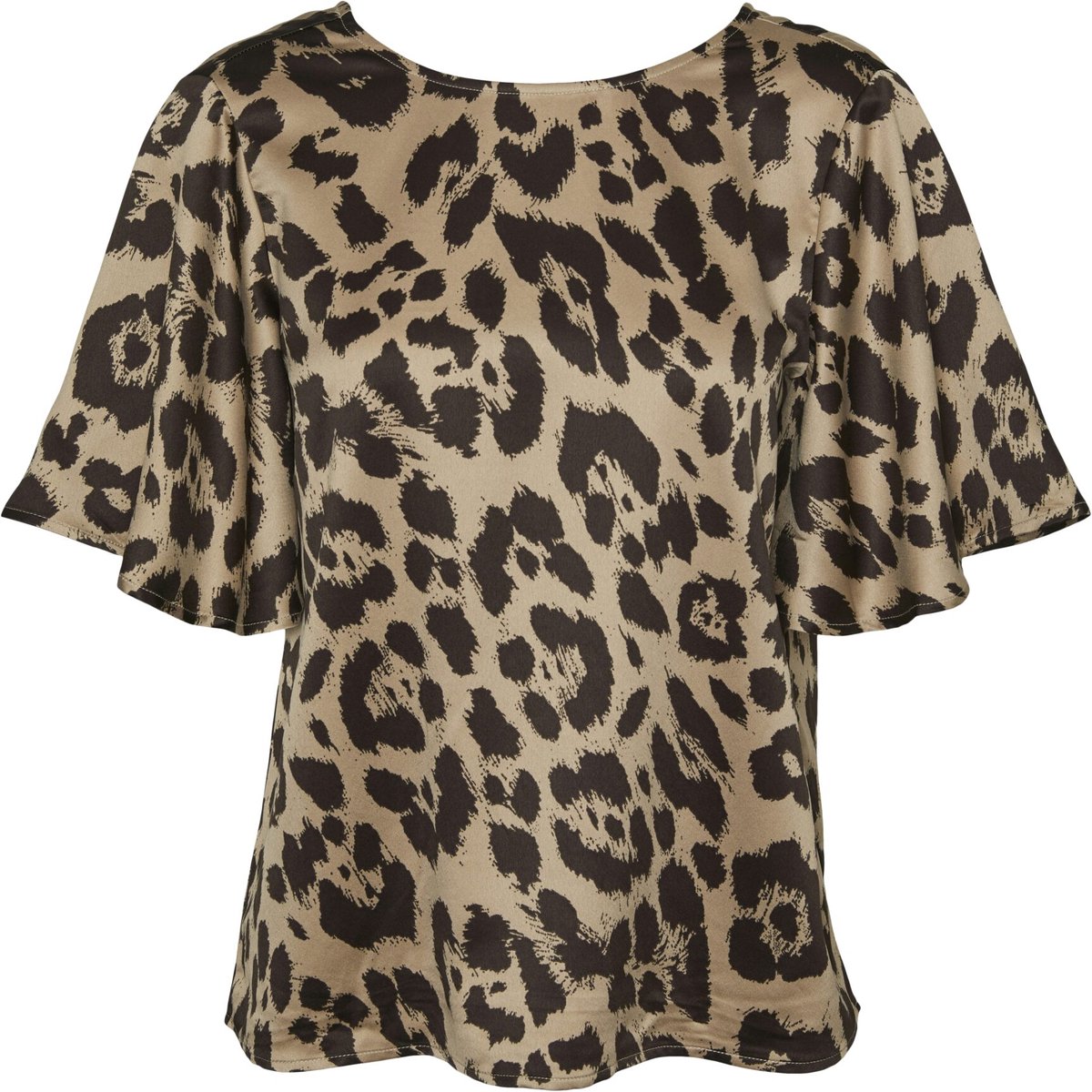 VERO MODA - Bloes - Maat M - Vrouwen - Silver Mink - polyester