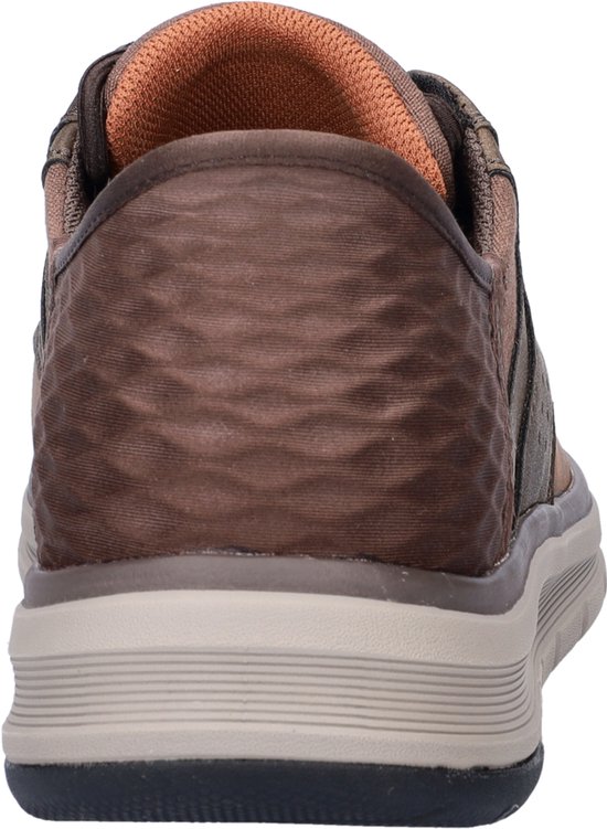 Skechers Slip-Ins : Orell-Yates, Homme, Marron, Baskets pour femmes, pointure : 45