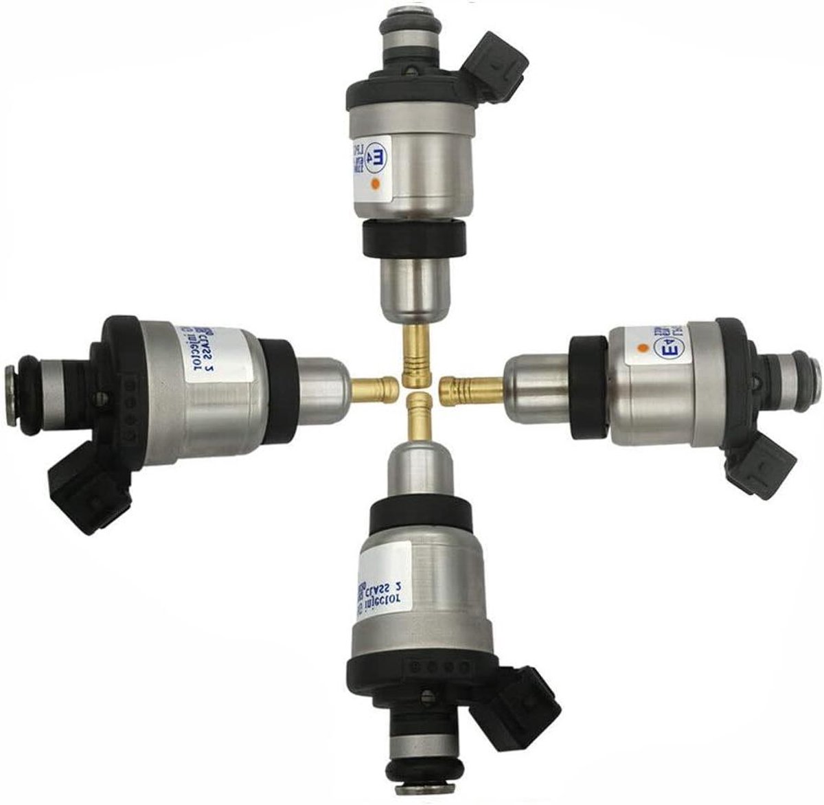 Allecto Plus - 4 stuks injectoren voor LPG/CNG klasse 2 - 67R01092 en 110R00020 - Geschikt voor 63CC motoren (24-36HP) (18-27 KW)