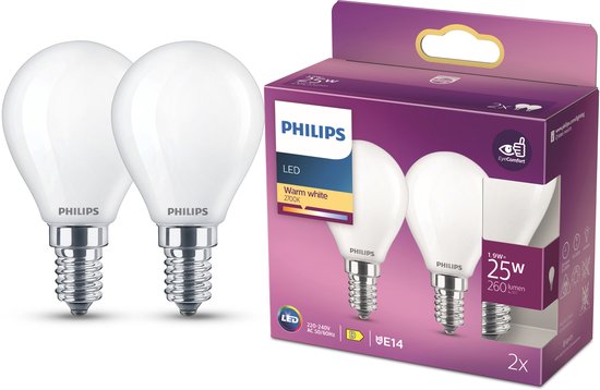 Philips Hue Luster kogellamp White Ambiance E14 6-pack