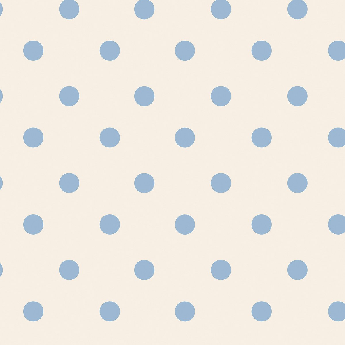 Cath Kidston Vliesbehang Button Spot Blue