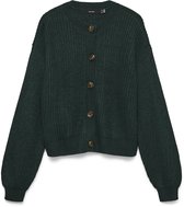 VERO MODA - VMLEA LS O-NECK CARDIGAN NOOS Dames Vest