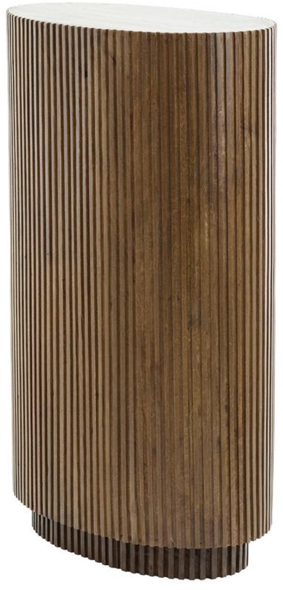 Light&living Zuil 60x35x100 cm DUMOSI hout donker bruin