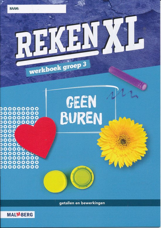 RekenXL Werkboek Geen buren groep 3 (per stuk)