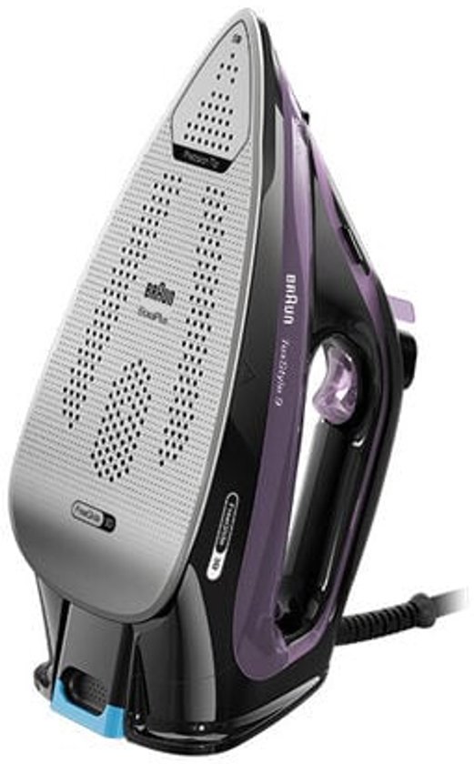 Braun TexStyle 9 SI 9661 - Stoomstrijkijzer - EloxalPlus strijkzool - Anti-Druppel - 3100 W - Violet