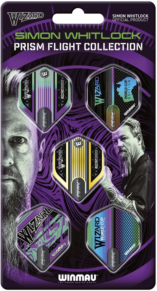 WINMAU - Simon Whitlock Prism Dart Vlucht Collectie
