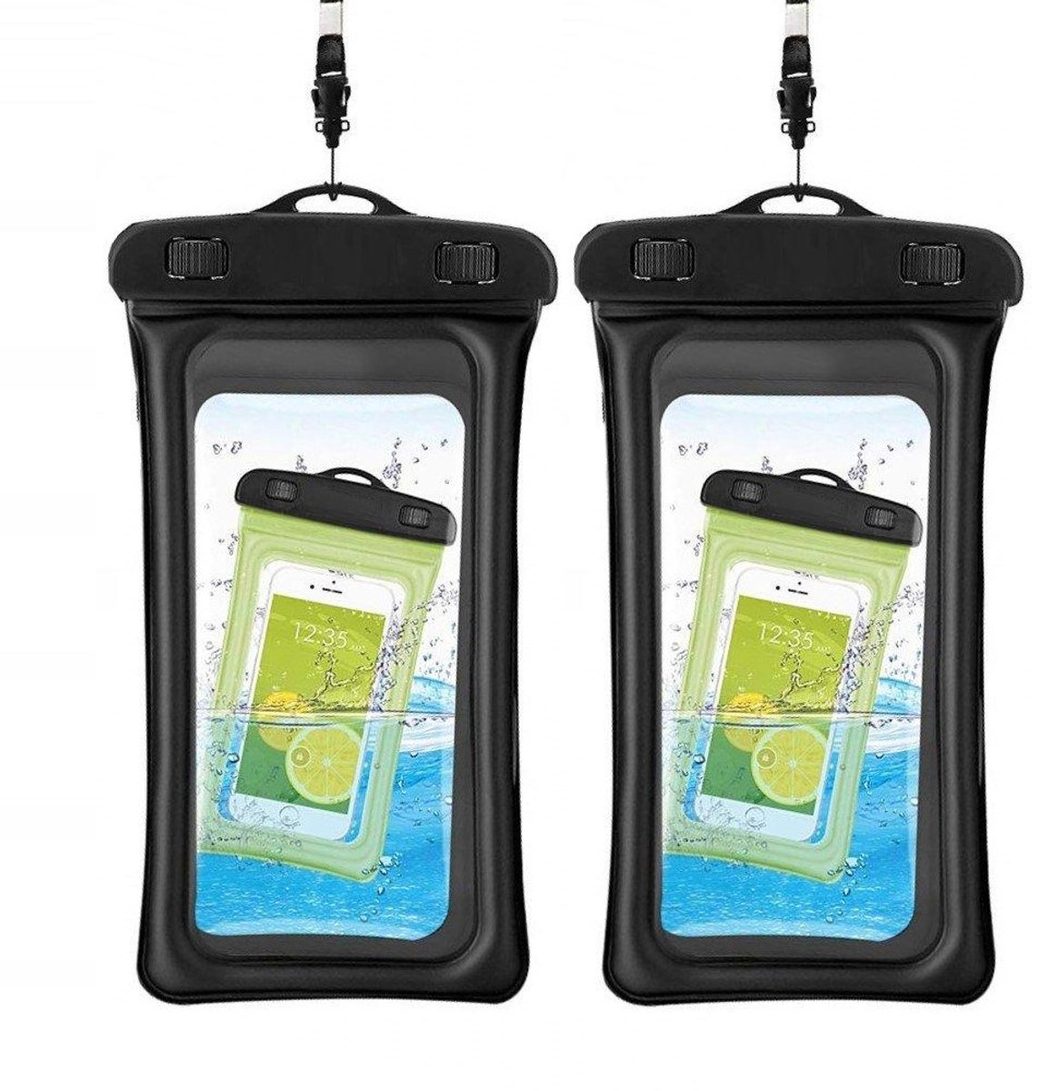 Drijvende waterdichte mobiele tas Universal Black