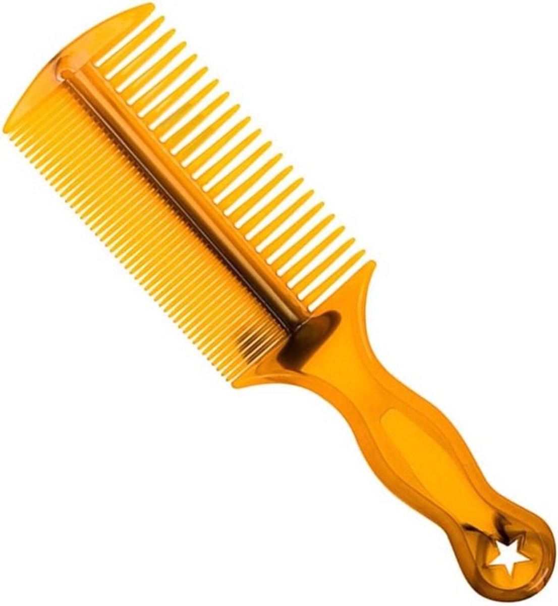 Dubbelzijdige luizenkam met handvat - Haarkam voor vrouwen en mannen .
