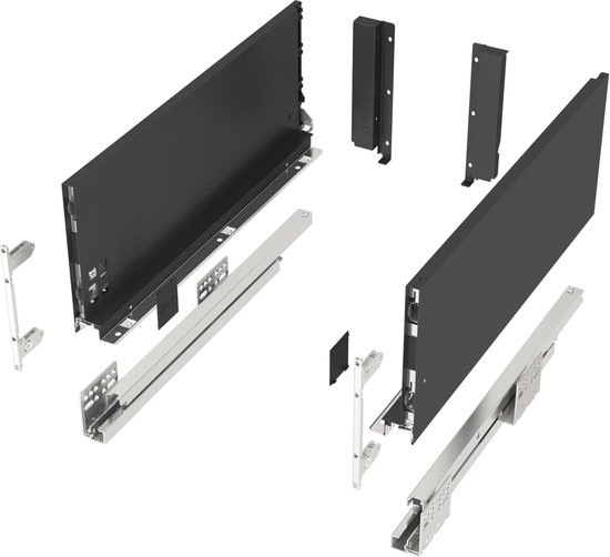 Sotech Lasysteem JUNKER-SLIM Wit Hoogte: 84 Mm Diept 400 Mm Stressbestendig Tot 40 Kg Soft Close La Met 13 Mm Smalle Ladebakken 1129536751