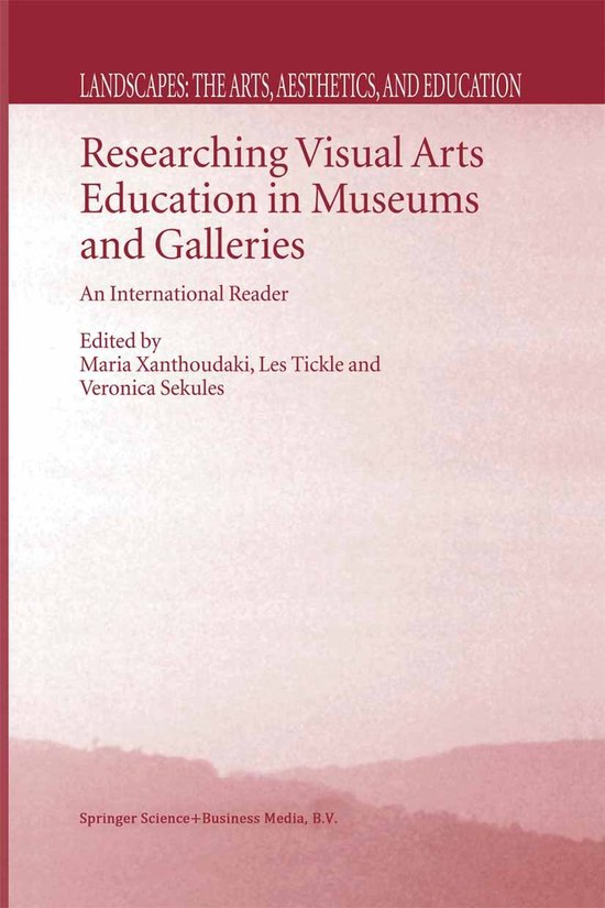 Researching Visual Arts Education In Museums And Galleries - cover