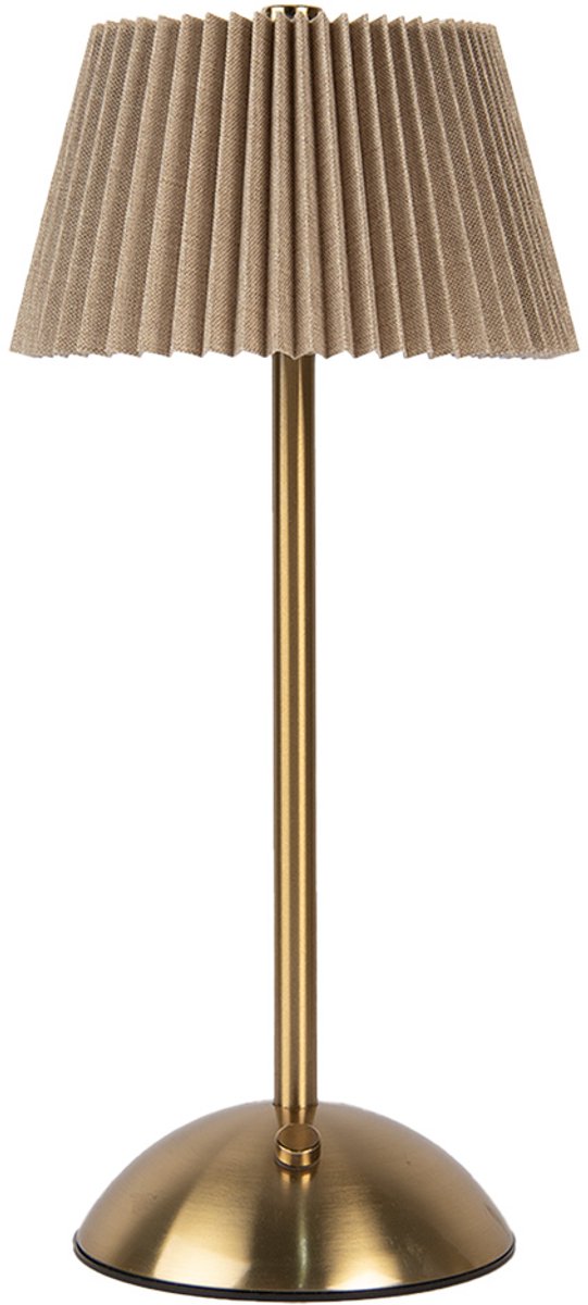 Gabriël Tafellamp 14x31 cm Beige Metaal