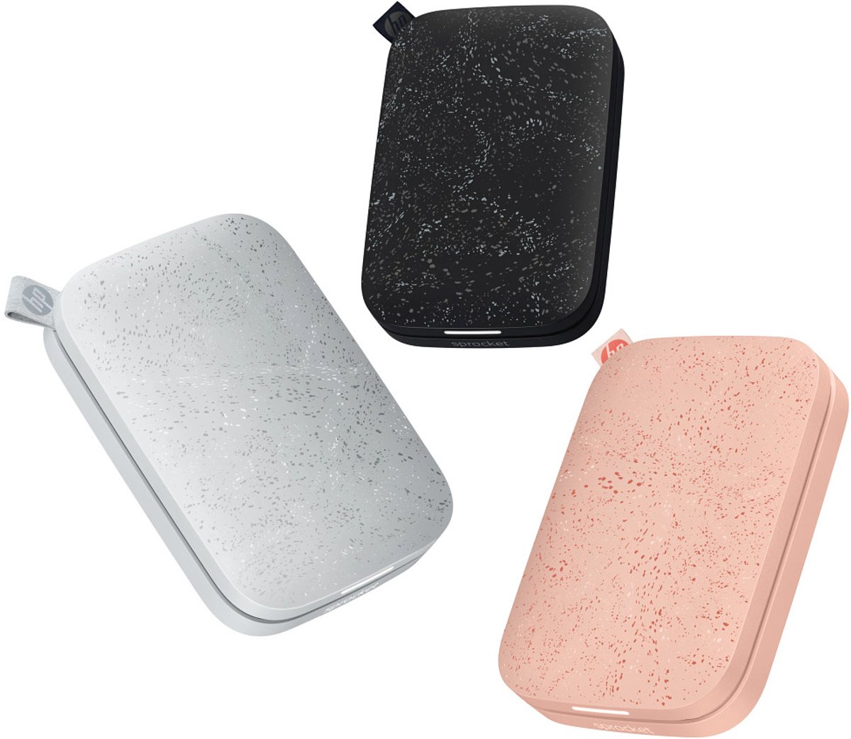 HP Sprocket New Edition - Mobiele Fotoprinter - Noir — afbeelding 2