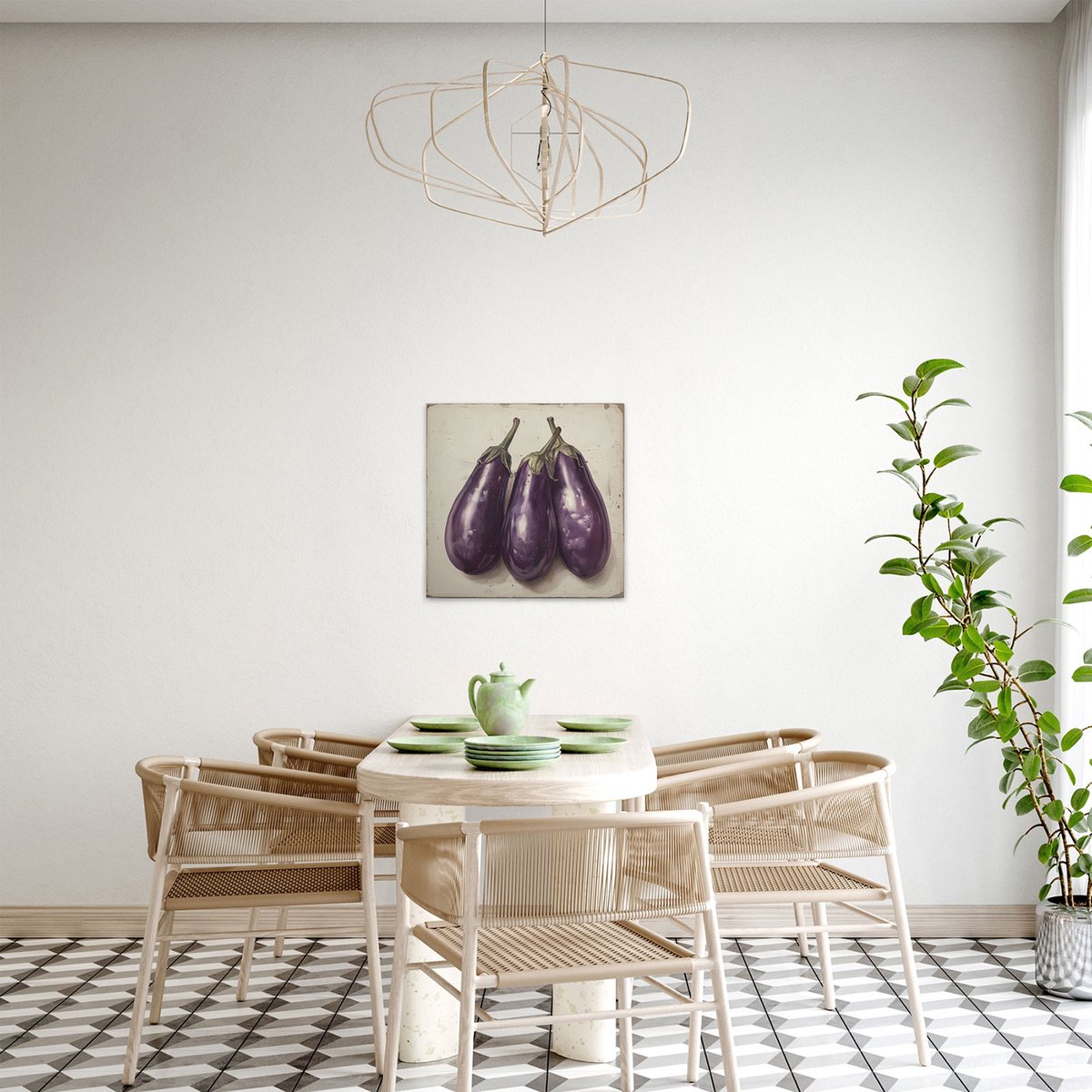 Canvas Aubergine | DD132927